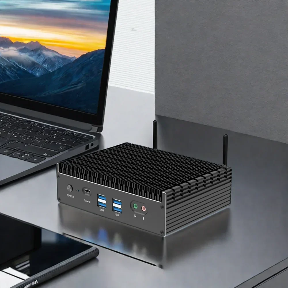 Pc Gaming I3 - มินิพีซีเกมมิ่งไร้พัดลมรุ่นใหม่ Barebone Industrial I3 I5 I7