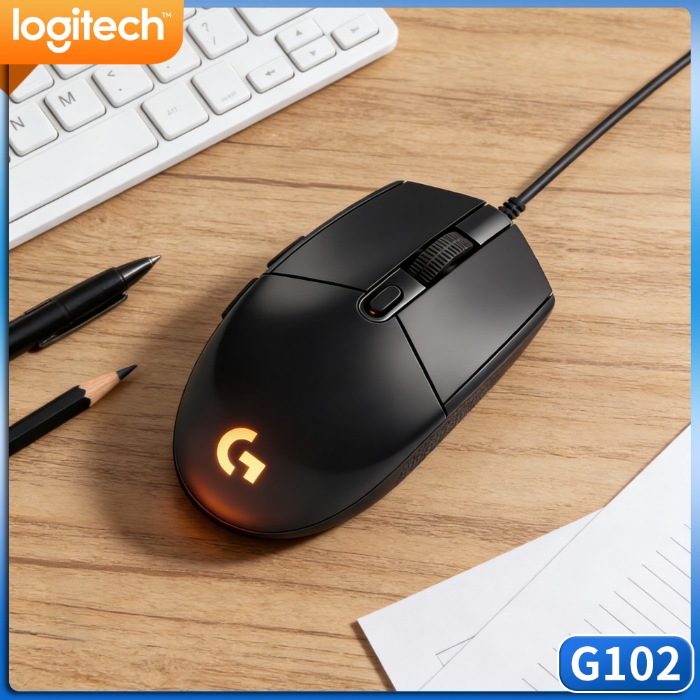 Pc Gaming All In One - เมาส์เกมมิ่ง Logitech G102 Prodigy, อินเทอร์เฟซ USB