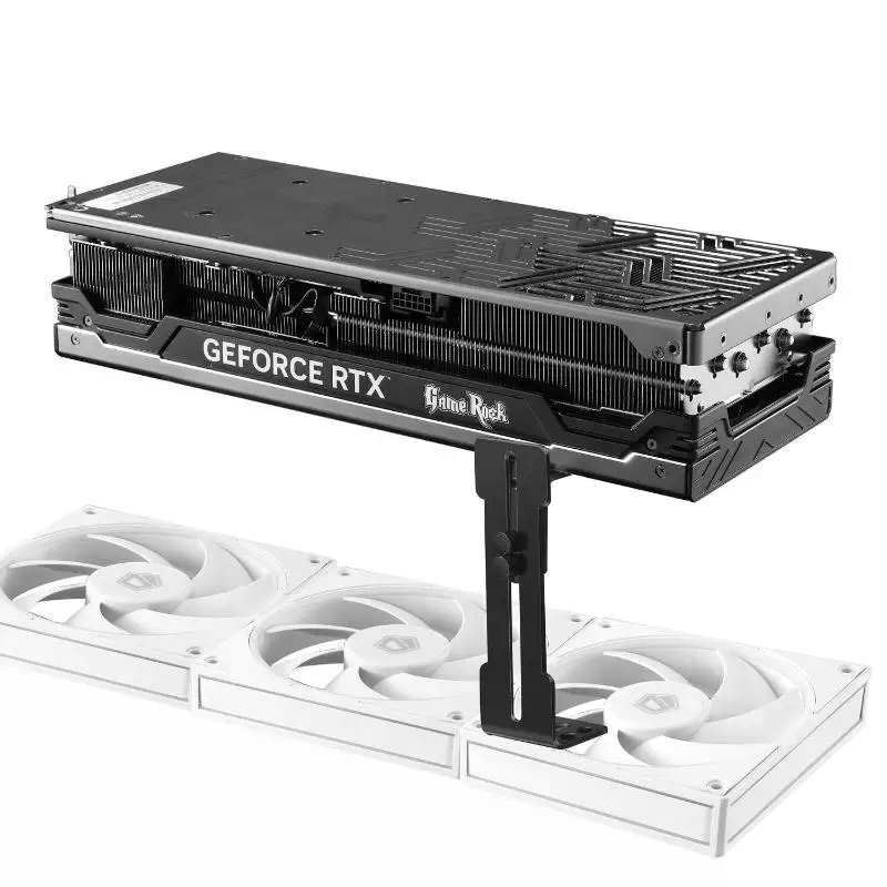 Pc Gaming Ff - ขาตั้งปรับระดับได้สำหรับการ์ดจอโลหะ 1 ชิ้น ปรับความสูงได้ตั้งแต่ 6 ถึง