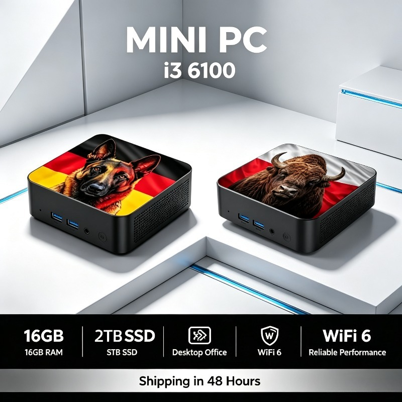 Pc Gaming I3 - มินิพีซีรุ่นใหม่ปี 2026 Intel Core i3 6100