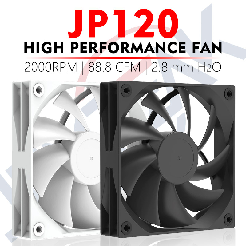 Pc Gaming Ff - JUMPEAK JP120 120 มม.พัดลม 2000RPM ความเร็วสูง