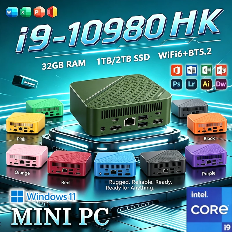 Pc Gaming I3 - มินิพีซีเกมมิ่ง Intel Core i9 10980HK i3