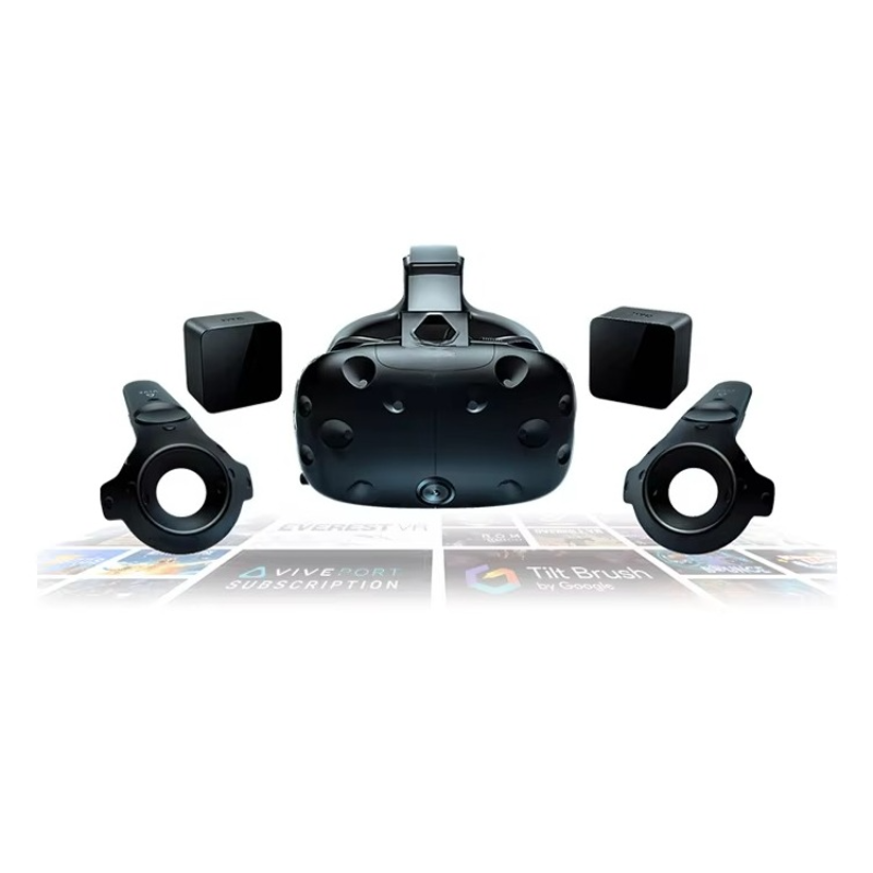 Pc Gaming Vr Headset - ชุดหูฟังแว่นตา 3D VR ชุดหูฟังเสมือนจริงสําหรับการเล่นเกมพร้อมกล้องติดตาม 6 ตัวและตัวควบคุมพีซีสองตัว