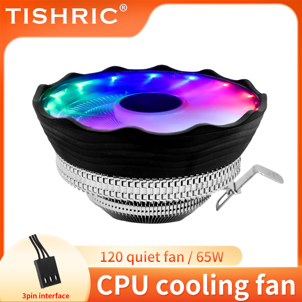 Argb Case Fan - พัดลมระบายความร้อนซีพียู TISHRIC พัดลม RGB PWM 3