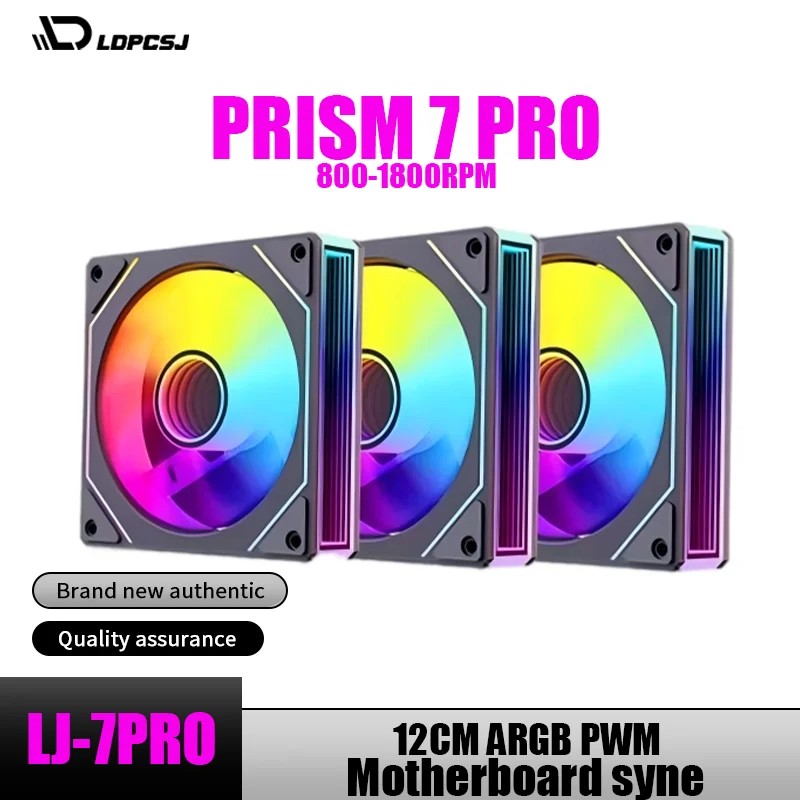 Argb Case Fan - พัดลมเคสคอมพิวเตอร์ LDPCSJ Prism 7 PRO ARGB