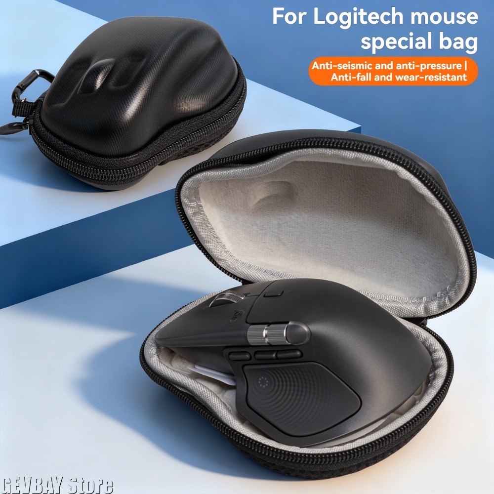 Wireless Gaming Mouse - กระเป๋าใส่เมาส์เกมมิ่งไร้สายแบบแข็งสำหรับ Logitech MX Master 4/3S กันน้ำ