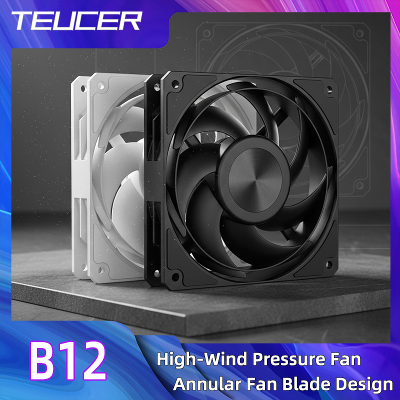 Pc Gaming Ff - พัดลมระบายความร้อนซีพียูคอมพิวเตอร์ TEUCER ขนาด 120 มม. ประสิทธิภาพสูง