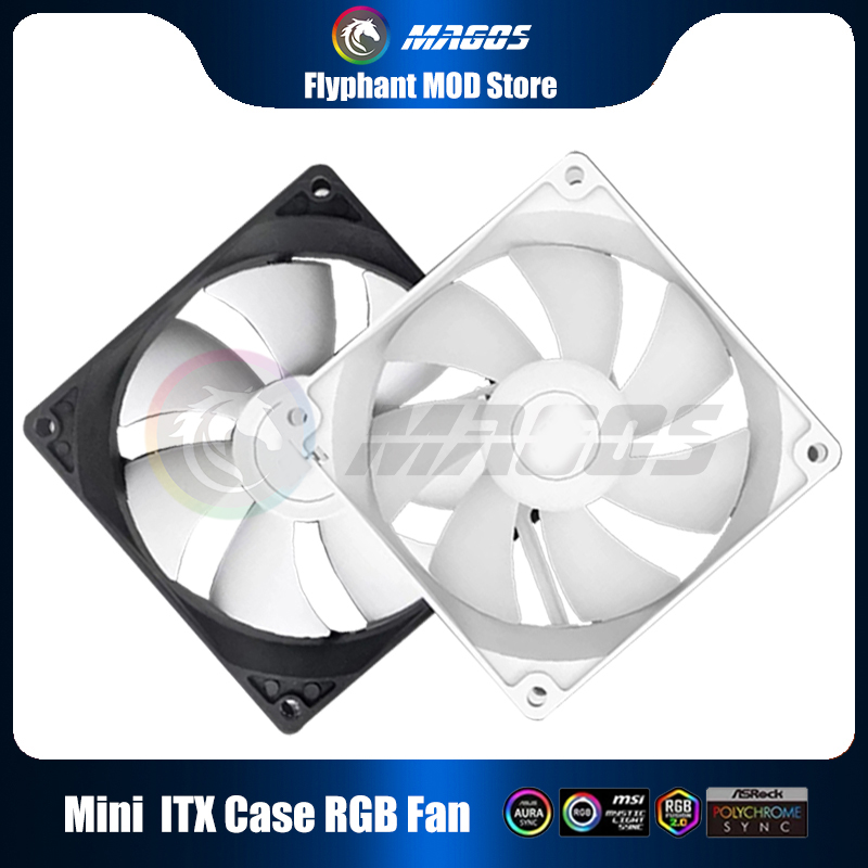 Mini ITX กรณี ARGB พัดลม 8 ซม. - Argb Case Fan บทวิจารณ์และราคา