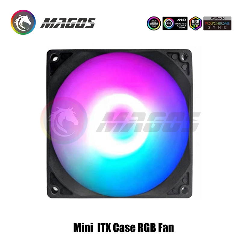 Mini ITX กรณี ARGB พัดลม 8 ซม. - Argb Case Fan บทวิจารณ์และราคา