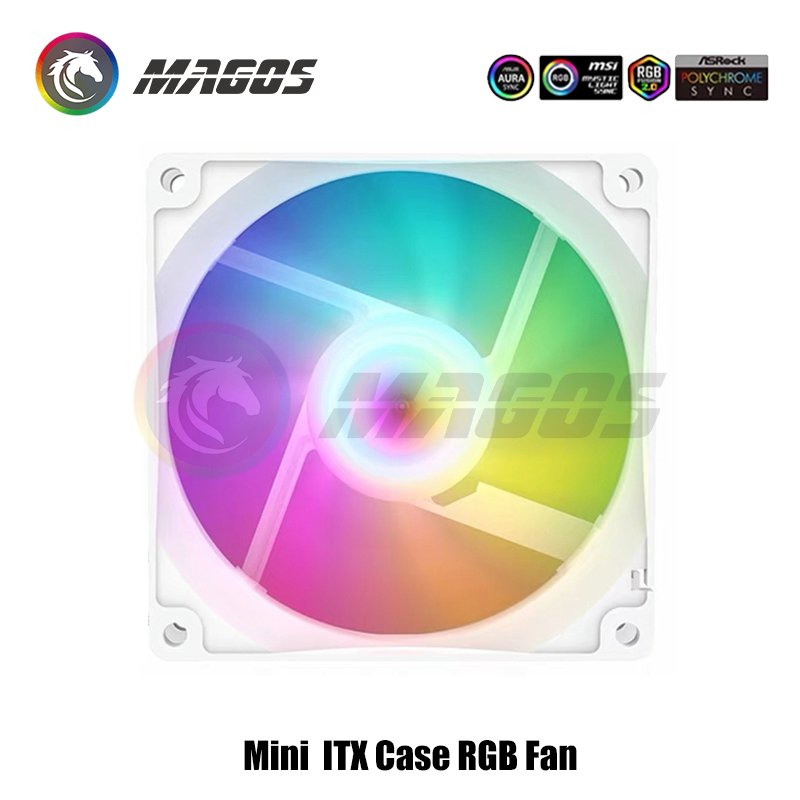 Mini ITX กรณี ARGB พัดลม 8 ซม. - Argb Case Fan บทวิจารณ์และราคา