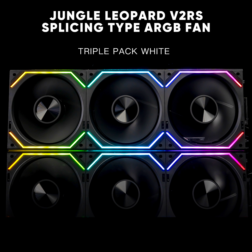 Jungle Leopard Interstellar V2 - Argb Case Fan บทวิจารณ์และราคา