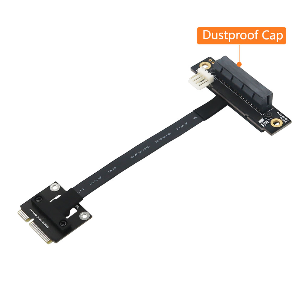 เพิ่มการ์ด270องศา Mini PCIe PC - Pcie Riser Cable บทวิจารณ์และราคา