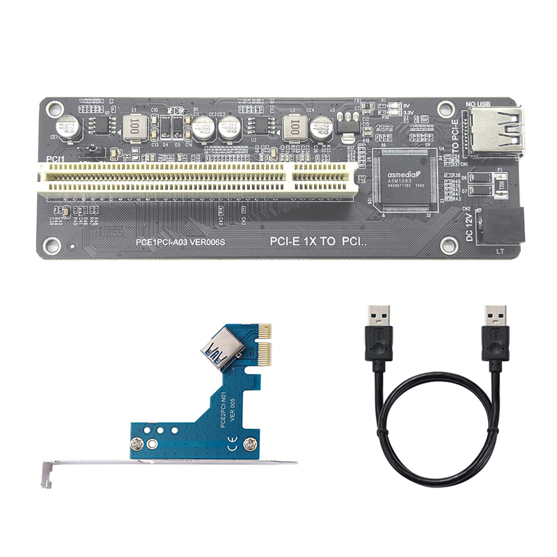 PCI E/NVME/Mini PCIE ไปยังการ์ - Pcie Riser Cable บทวิจารณ์และราคา
