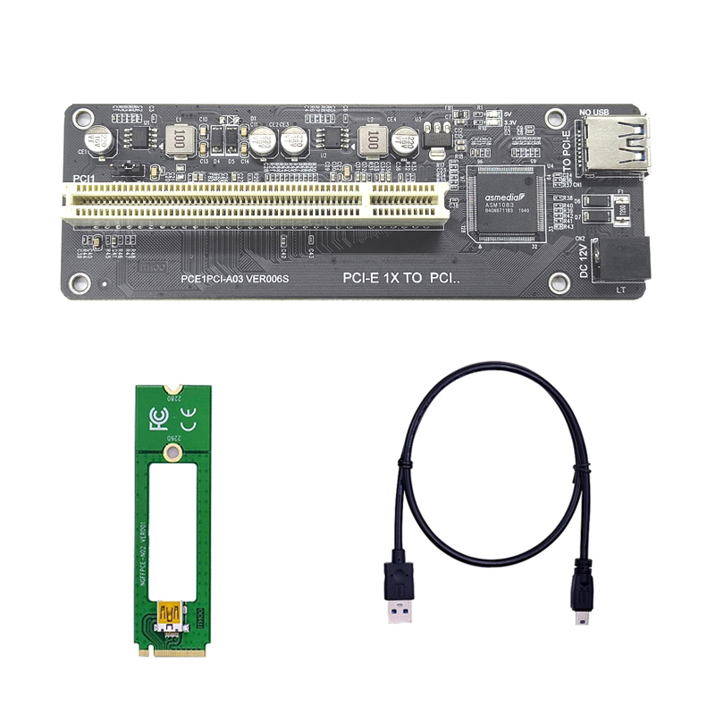 PCI E/NVME/Mini PCIE ไปยังการ์ - Pcie Riser Cable บทวิจารณ์และราคา