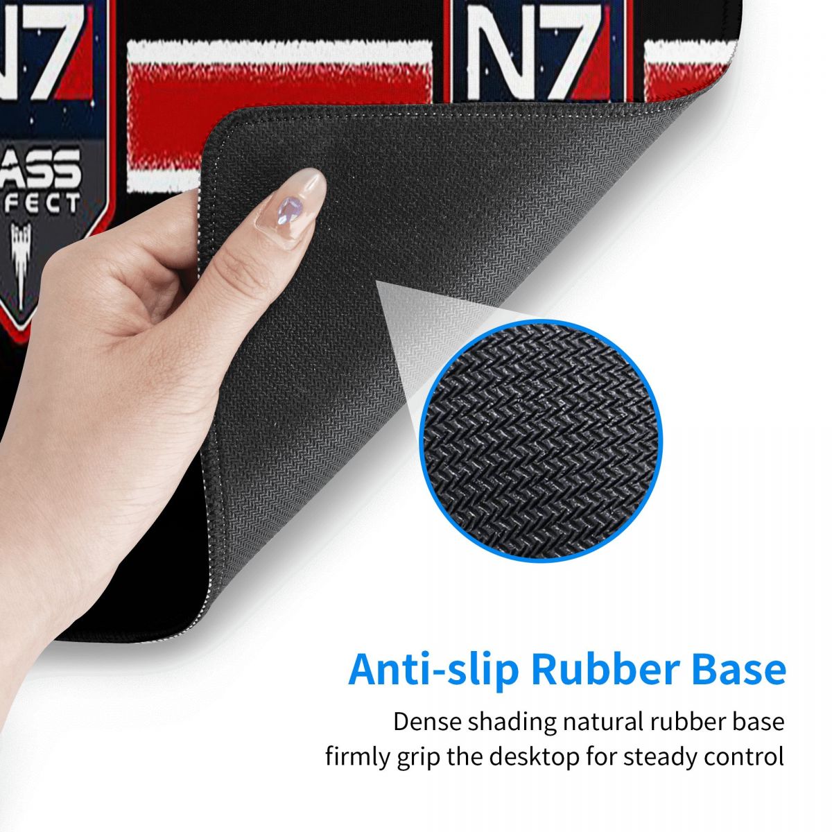 แผ่นรองเมาส์ขนาดใหญ่ N7 รุ่นให - Pc Gaming Icon บทวิจารณ์และราคา