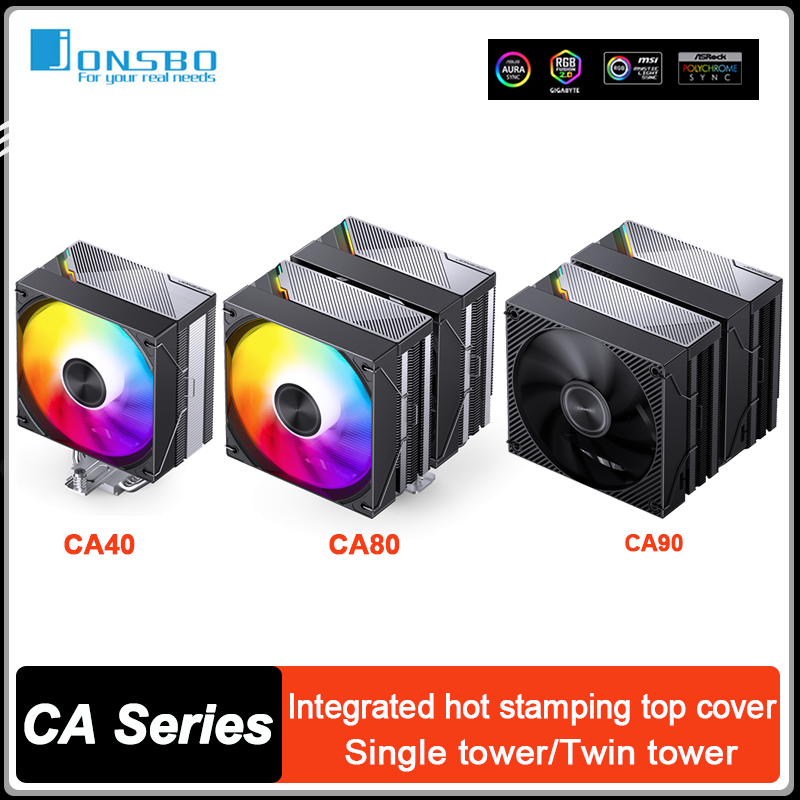 JONSBO CA40/CA80/CA90 ชุดระบาย - Pc Gaming Jonsbo บทวิจารณ์และราคา
