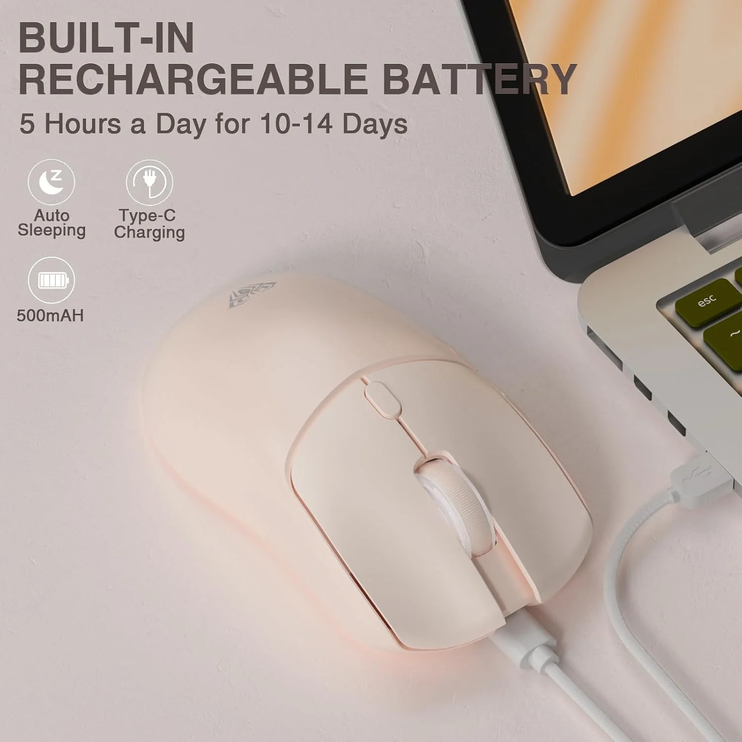 AULA SC580X ไตร-โหมดเมาส์เกมมิ - Wireless Gaming Mouse บทวิจารณ์และราคา