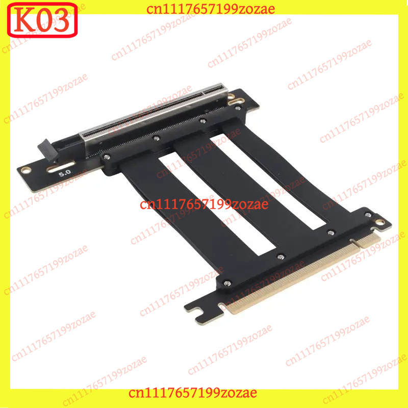 สายต่อขยาย K03 PCIe 5.0 X16 แบ - Pcie Riser Cable บทวิจารณ์และราคา