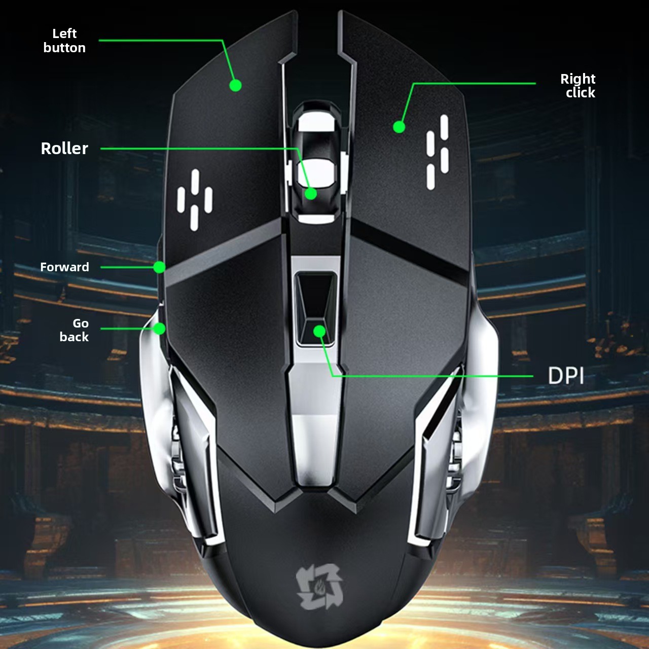 เมาส์เกมมิ่งไร้สายแบบชาร์จได้  - Wireless Gaming Mouse บทวิจารณ์และราคา