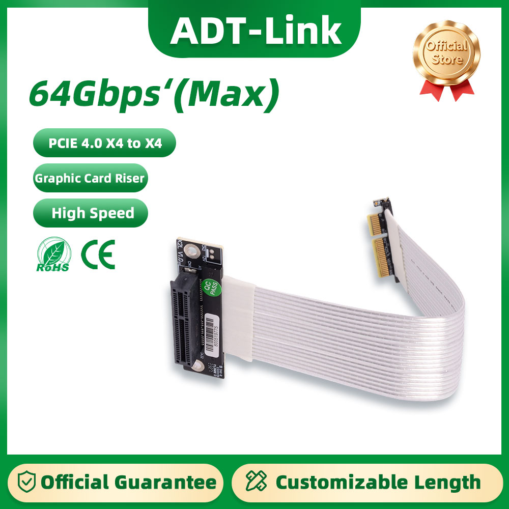 ADT-Link K22SL-TL PCIE 4.0 X4  - Pcie Riser Cable บทวิจารณ์และราคา