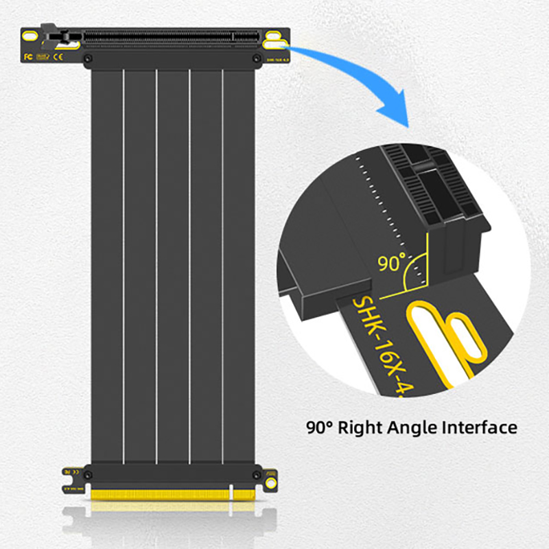 TEUCER PCI-E 4.0 X16 Riser Cab - Pcie Riser Cable บทวิจารณ์และราคา