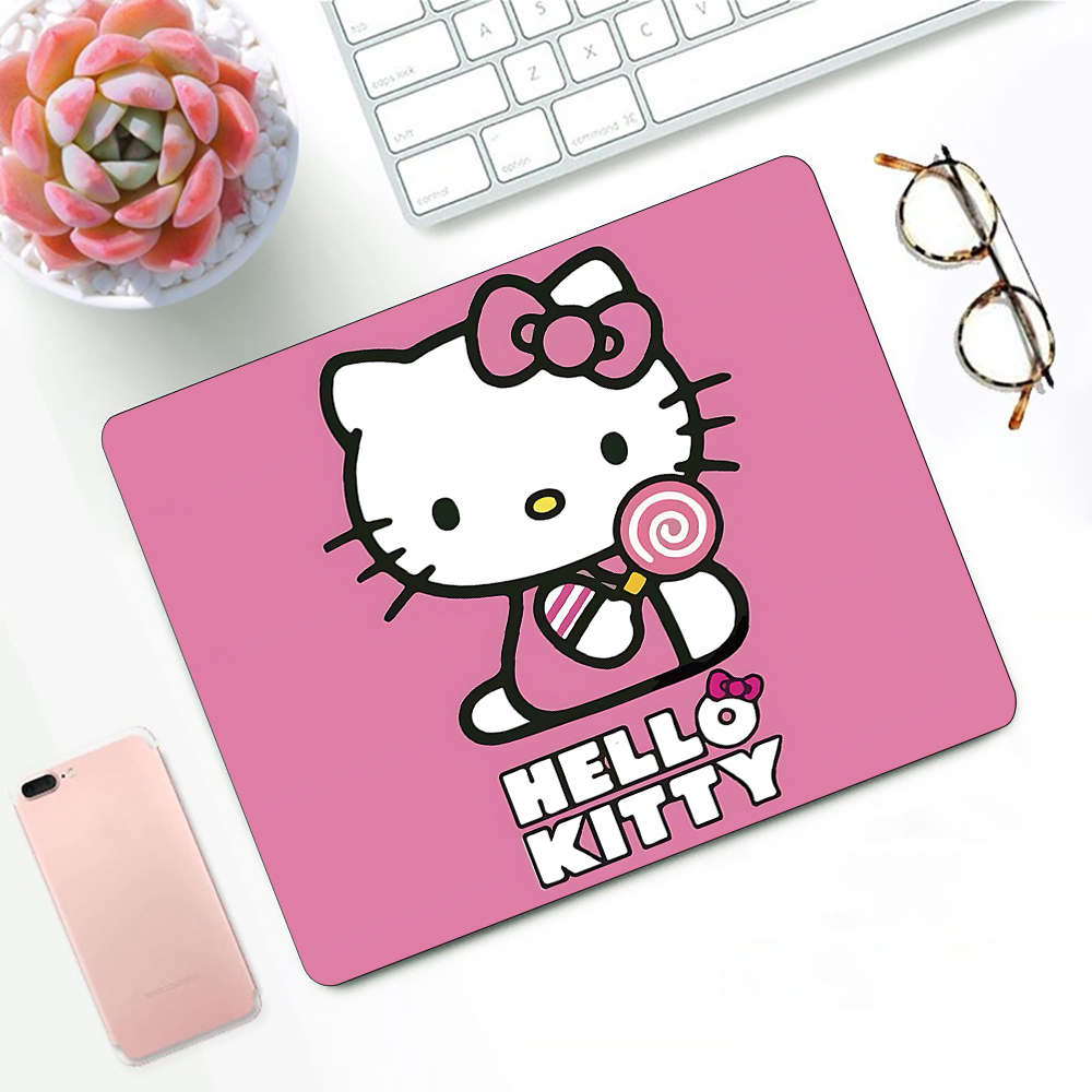 แผ่นรองเมาส์ขนาดเล็กลาย Hello  - Pc Gaming Pink บทวิจารณ์และราคา