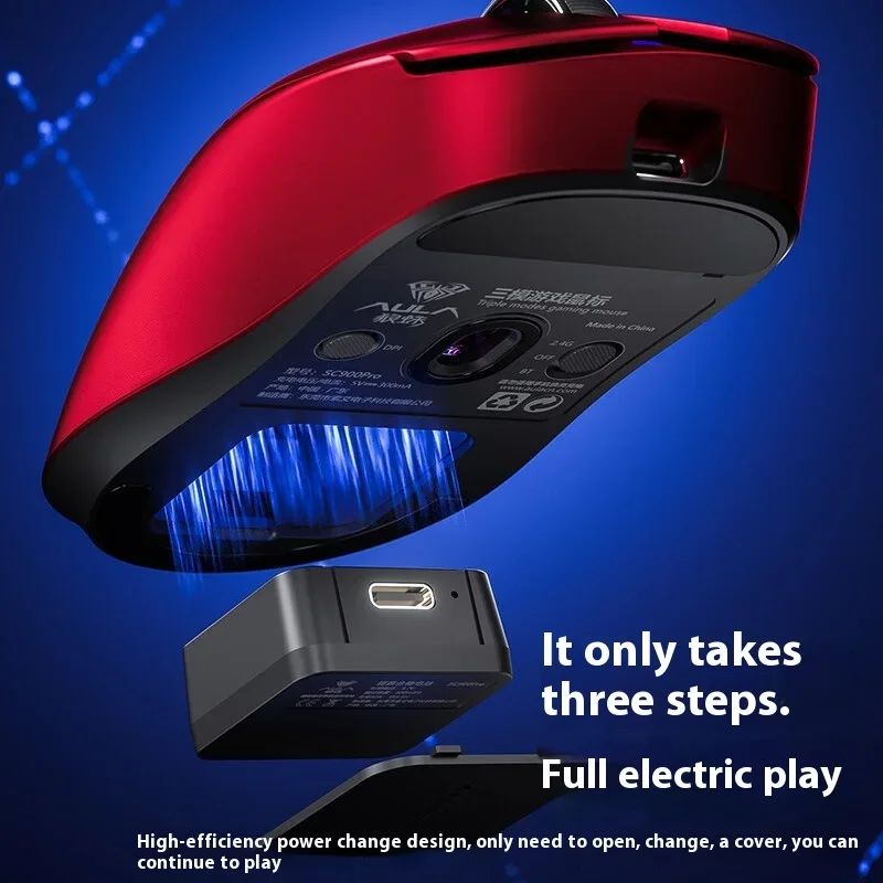 AULA SC900 เมาส์เมาส์ Paw3950  - Wireless Gaming Mouse บทวิจารณ์และราคา