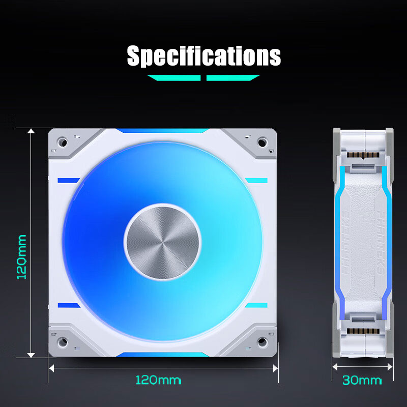 Phanteks D30-120 กรณี 120 มม.R - Argb Case Fan บทวิจารณ์และราคา