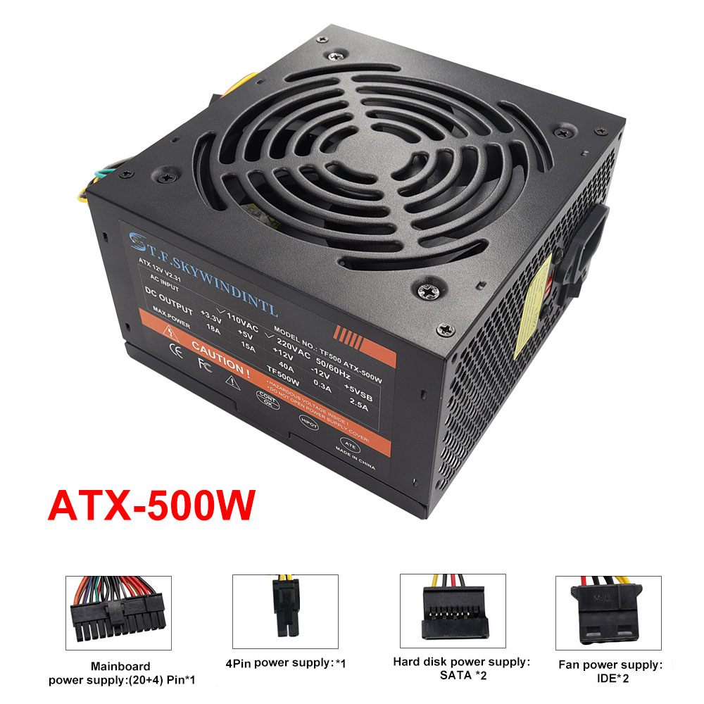 พาวเวอร์ซัพพลาย ATX สำหรับคอมพ - Pc Gaming Ff บทวิจารณ์และราคา