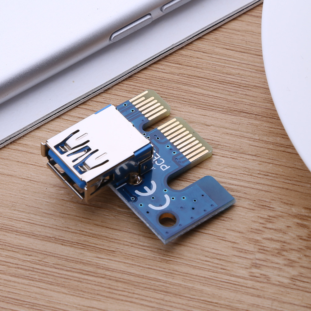 1/4/6ชิ้น PCI E X1อะแดปเตอร์1X - Pcie Riser Cable บทวิจารณ์และราคา