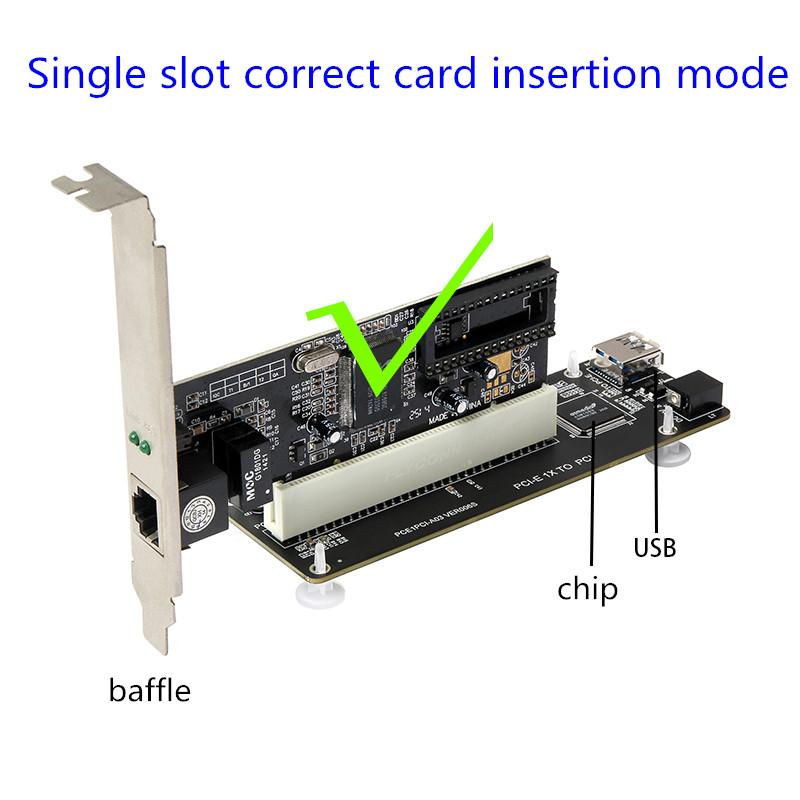 PCI E PCI-E PCI Express X1 PCI - Pcie Riser Cable บทวิจารณ์และราคา