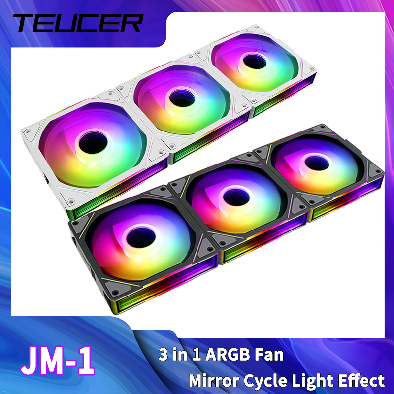 TEUCER JM-1 พัดลมคอมพิวเตอร์ A - Argb Case Fan บทวิจารณ์และราคา