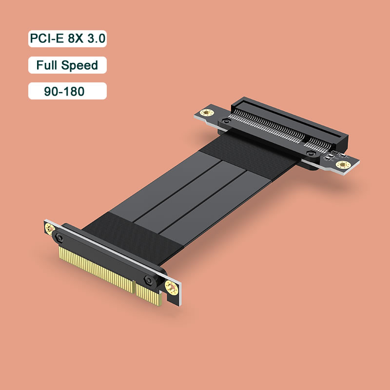 PCI Express 3.0 X8 ถึง X8 1X ไ - Pcie Riser Cable บทวิจารณ์และราคา