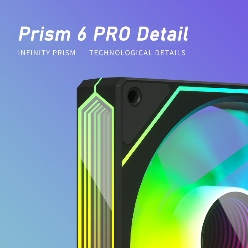 ZEZZIO PRISM 6 PRO 120 มม. ARG - Argb Case Fan บทวิจารณ์และราคา
